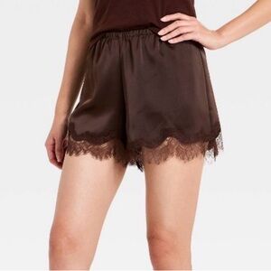 A New Day Lace Trim Shorts